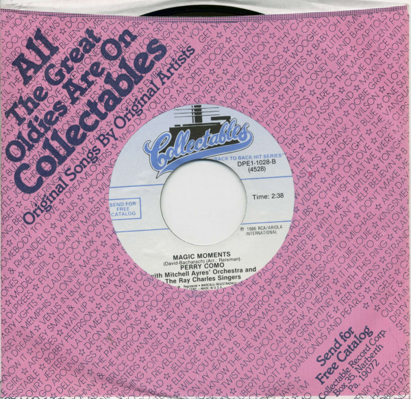 Round And Round - Magic Moments (7inch, 45rpm, BC, CS)