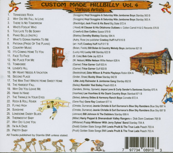 Custom Made Hillbilly Vol.4 (CD)