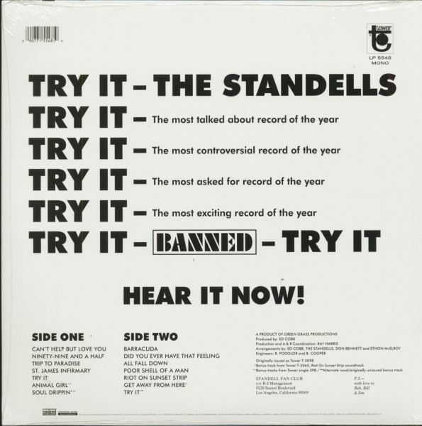 Try It - The Standells (LP)