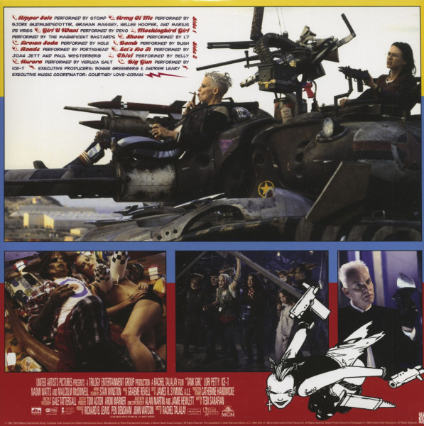 Tank Girl - Original Soundtrack From The United Artists Film (LP, colored Vinyl, Ltd.)