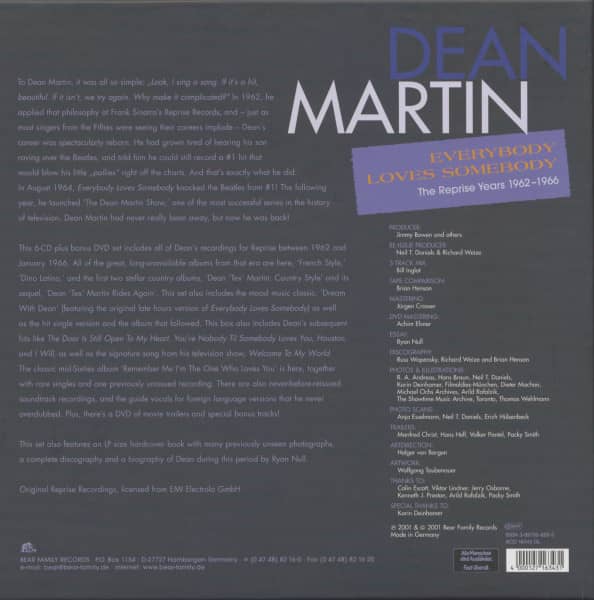 Everybody Loves Somebody (6-CD & 1-DVD Deluxe Box Set)