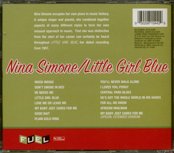 Little Girl Blue (CD)