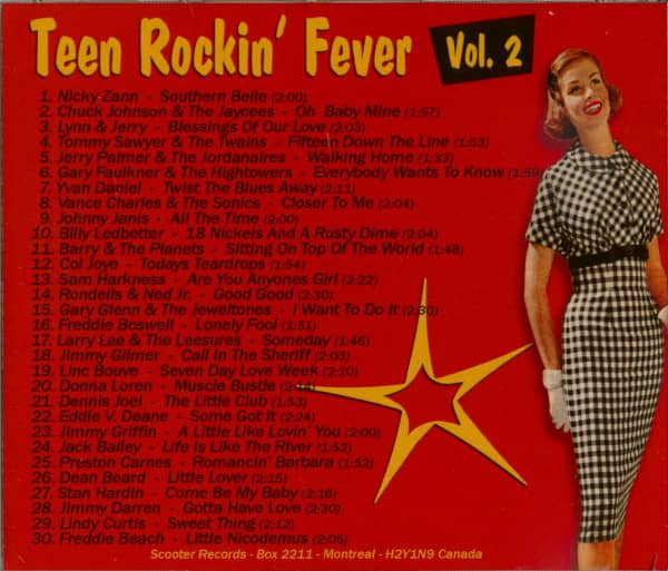 Teen Rockin' Fever Vol.2 (CD)