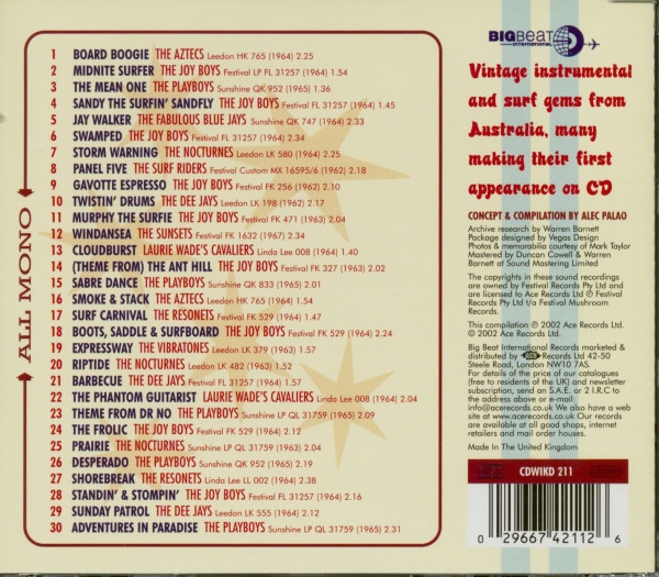 Board Boogie - Surf'n'Twang From Down Under (CD)