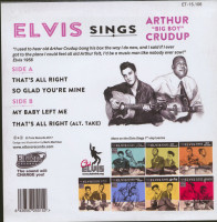 Preview: Elvis Sings Arthur 'Big Boy' Crudup (7inch, EP, 45rpm, PS) Preview: Elvis Sings Arthur 'Big Boy' Crudup (7inch, EP, 45rpm, PS)
