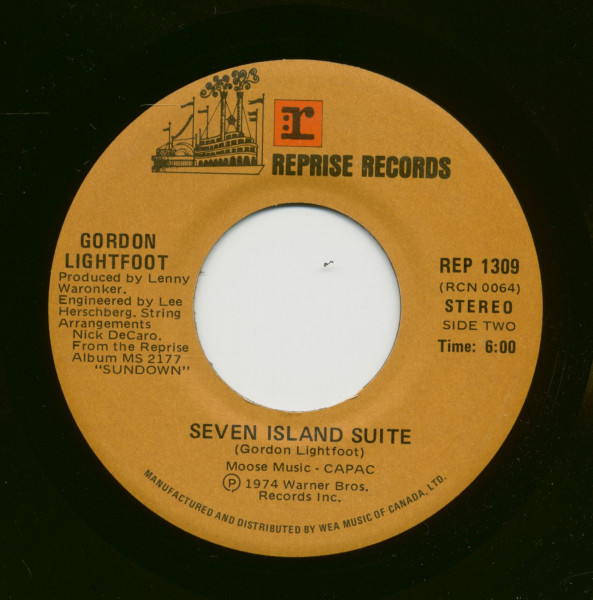 Carefree Highway - Seven Island Suite (7inch, 45rpm)