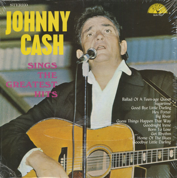 Johnny Cash Sings The Greatest Hits (LP)