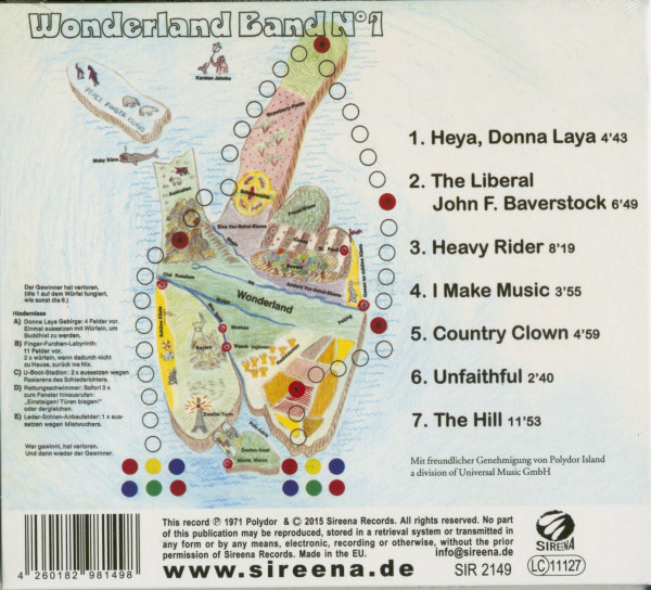 Wonderland Band No.1 (CD)