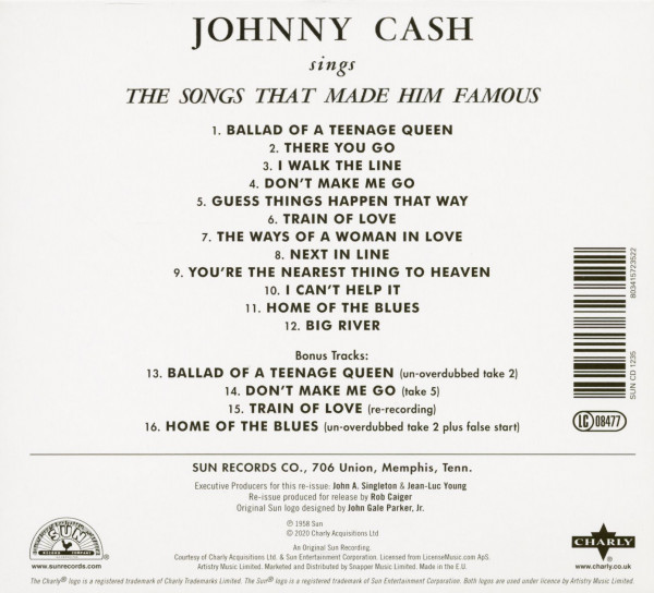 Sings The Songs That Made Him Famous - Remastered Edition (CD)