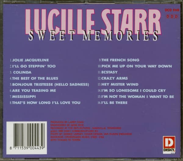Sweet Memories (CD)