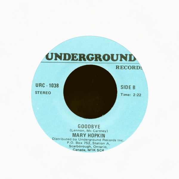 Those Where The Days - Goodbye (7inch, 45rpm)