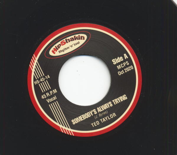 Somebody's Always Trying - One More Hurt (7inch, 45rpm) Somebody's Always Trying - One More Hurt (7inch, 45rpm)