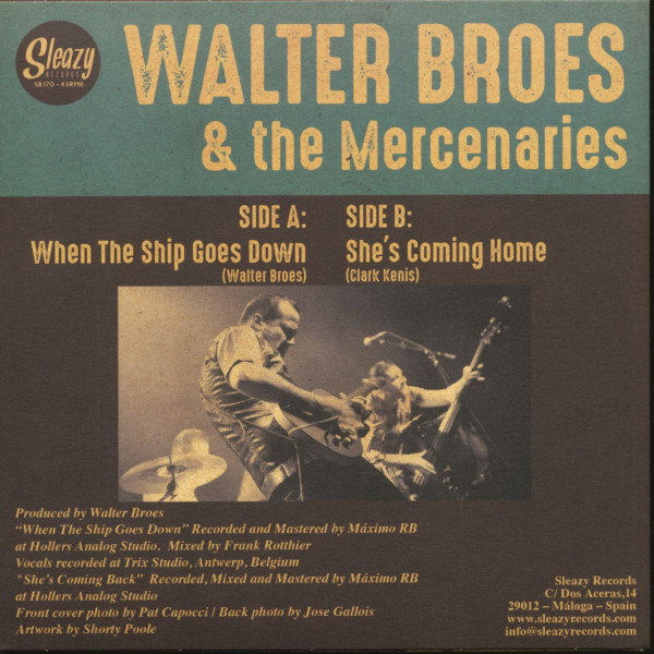 When The Ship Goes Down - She's Coming Home (7inch, 45rpm, PS)