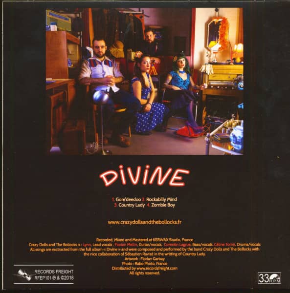 Divine (7inch, EP, 33rpm, PS)