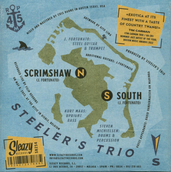 Scrimshaw - South (7inch, 45rpm, PS)