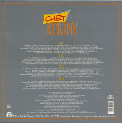 Chet Atkins Box set: Gallopin' Guitar (4-CD Deluxe Box Set) - Bear