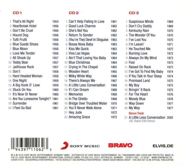 Elvis 85 - BRAVO Edition (3-CD)