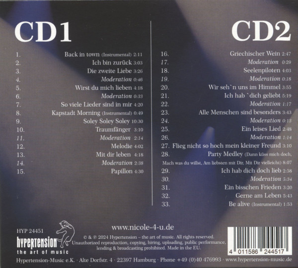 Ich Bin Zurück (2-CD)
