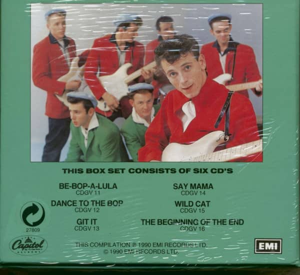The Gene Vincent Box Set - Complete Capitol & Columbia Recordings 1956-1964 (6-CD)