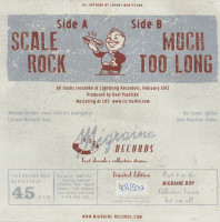 Preview: Scale Rock - Much Too Long (7inch, 45rpm, PS, Ltd.) Preview: Scale Rock - Much Too Long (7inch, 45rpm, PS, Ltd.)