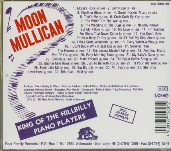 Moon's Rock - Decca & Coral (CD)