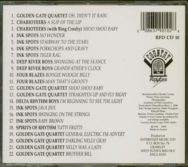 Man That's Groovy - Early Vocal Groups 1935-1944 (CD)