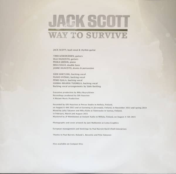 Way To Survive (LP, 180g Vinyl, Ltd.)