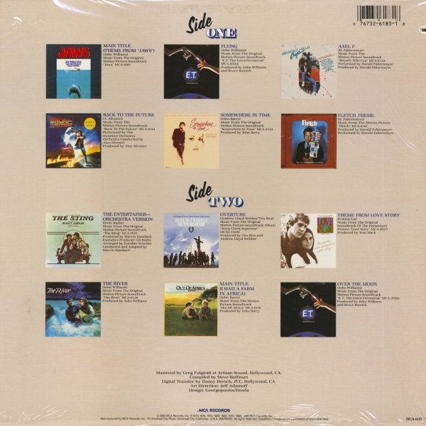 Movie Greats - Soundtrack (LP, Cut-Out)