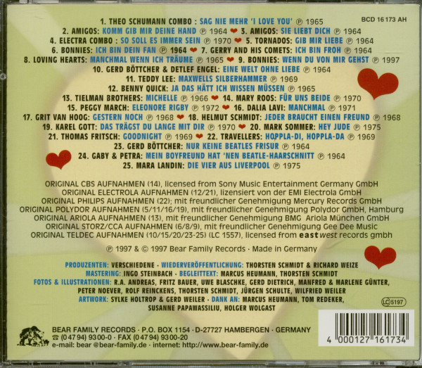 Sie liebt dich - Weitere Beatles Lieder Auf Deutsch (CD)