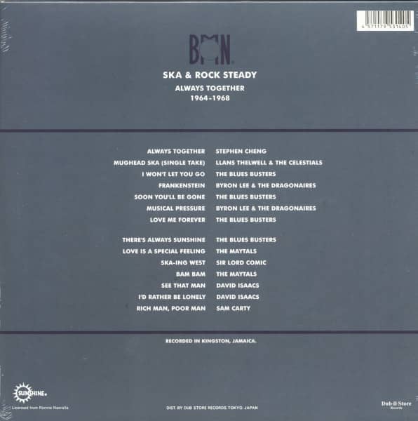 BMN Ska & Rock Steady - Always Together 1964-1968 (LP)