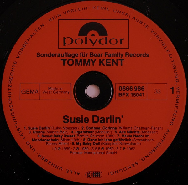 Susie Darlin' (LP)