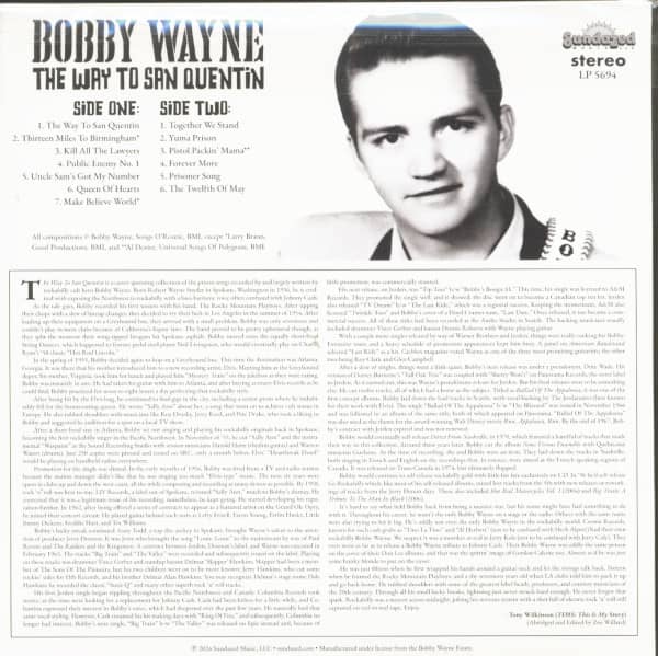 The Way To San Quentin (LP)