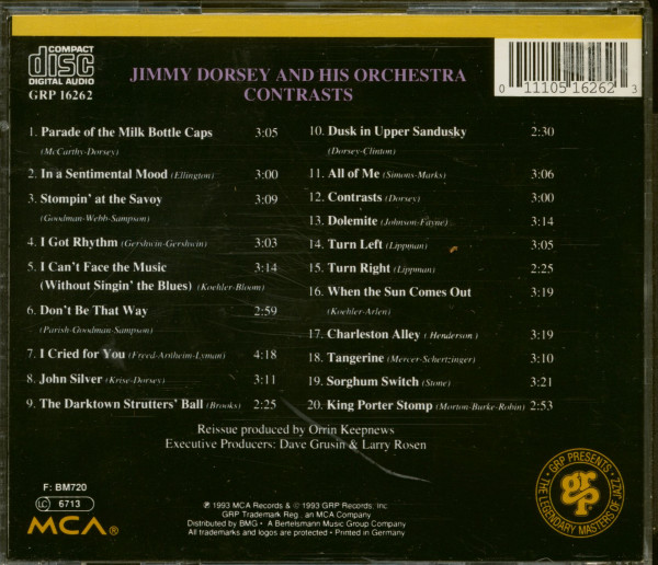 Contrasts (CD)