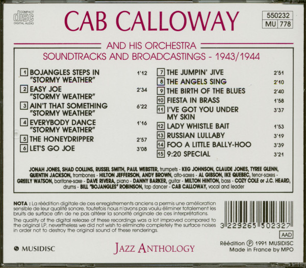 Jazz Anthology (CD)