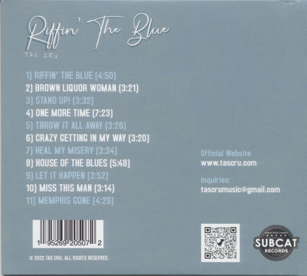 Riffin' The Blue (CD)