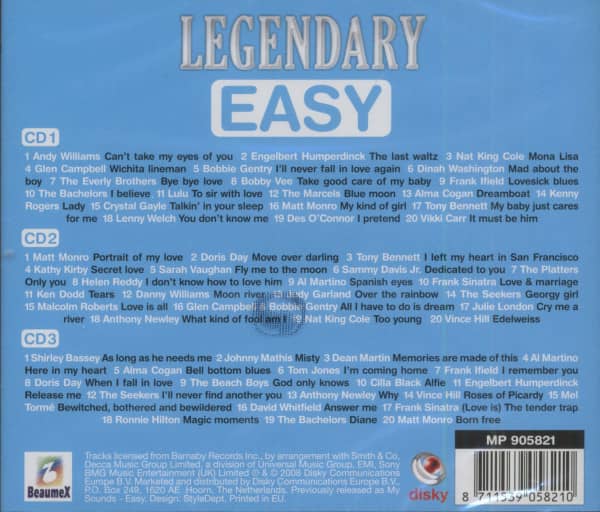 Legendary Easy (3-CD)