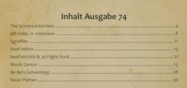 Rock & Roll Magazin # 74