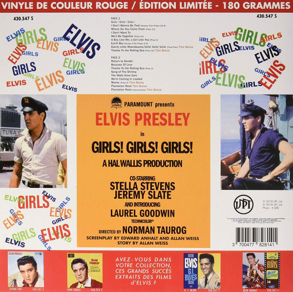 Girls! Girls! Girls! - Alternate (LP, 180g Vinyl, Ltd., Colored Vinyl)