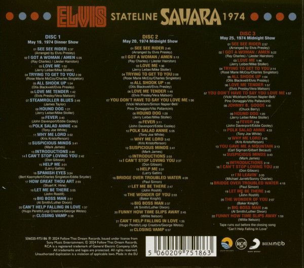 Stateline Sahara 1974 (3-CD)