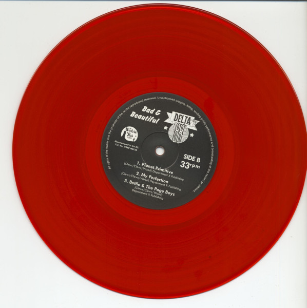 Bad And Beautiful (LP, 10inch, colored Vinyl)
