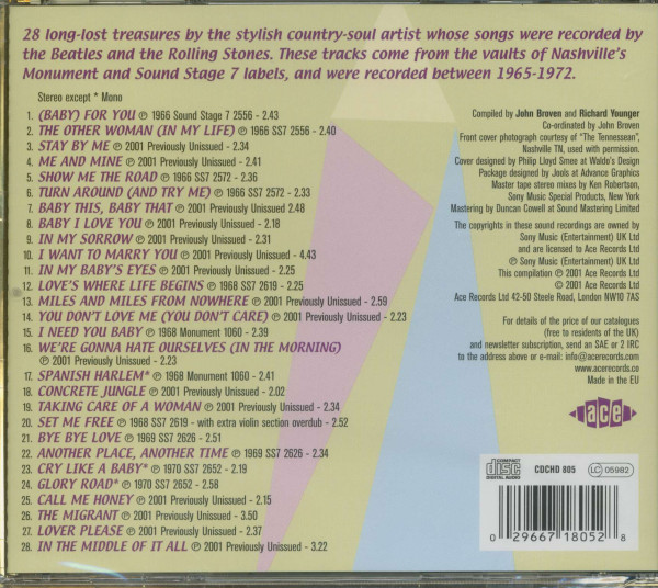 The Monument Years (CD)