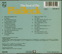 Preview: The Best Of Pia Beck (CD) Preview: The Best Of Pia Beck (CD)