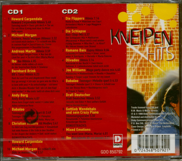 Kneipenhits - Hitmixe (2-CD)