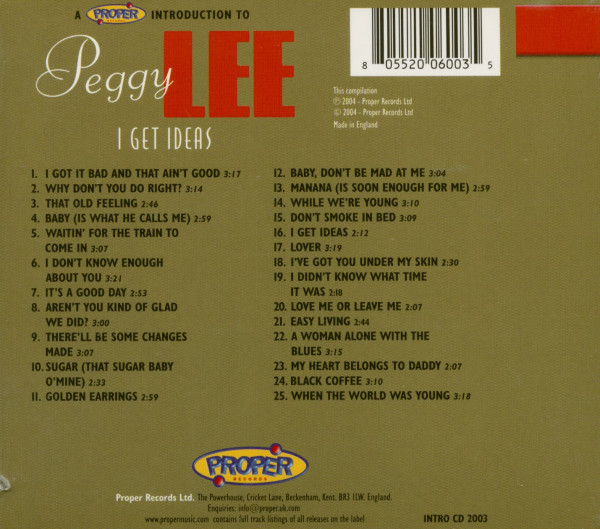 I Get Ideas (CD)