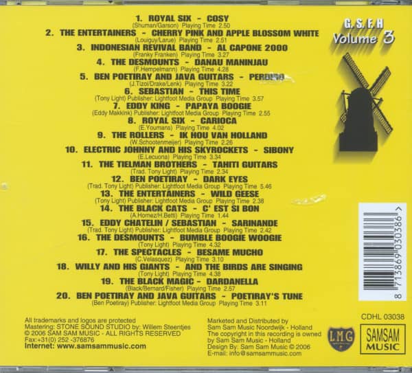 Guitar Sound From Holland Vol.3 (CD)