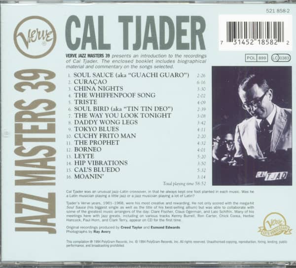 Verve Jazz Masters 39 (CD)