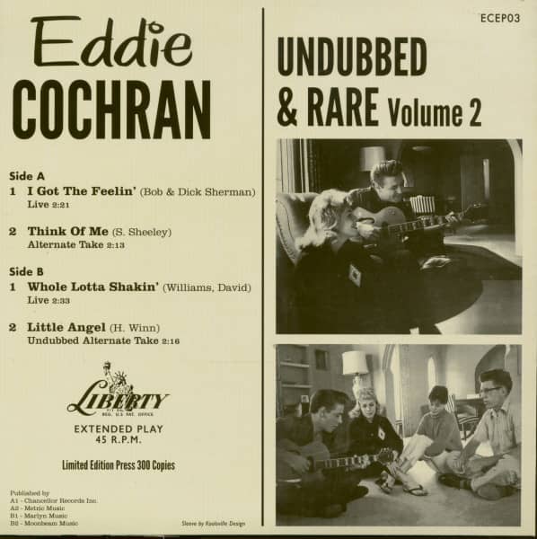 Undubbed & Rare Vol.2 (7inch, EP, 45rpm, PS)