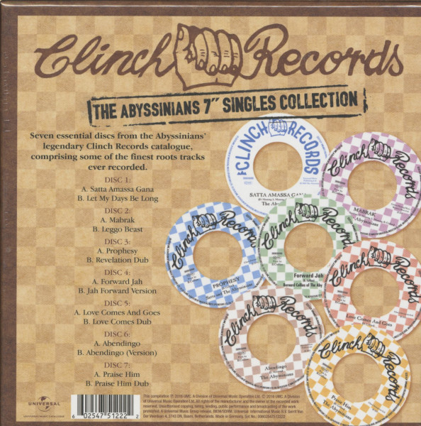 The Clinch Singles Collection (7-7inch, 45rpm)