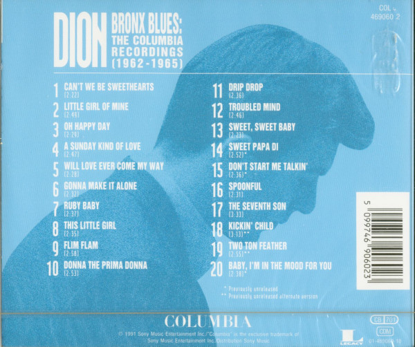 Bronx Blues - The Columbia Recordings 1962-19665 (CD)