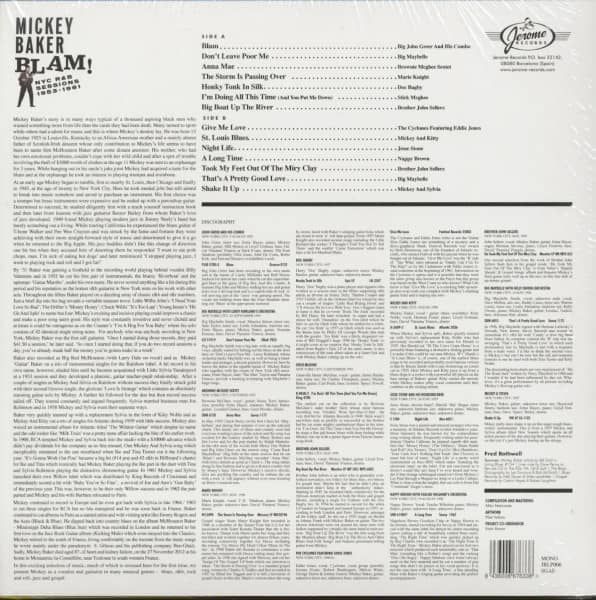 Blam! - NYC R&B Sessions 1953 - 1961 (LP)